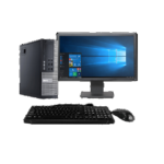 Dell OptiPlex 9020 Intel i5 SFF Desktop PC + 19 Inch Monitor (Refurbished)