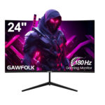 Gawfolk GF240D Curved Gaming Monitor, 24" VA Display, FHD Resolution, Up to 180Hz Refresh Rate Gaming Monitor