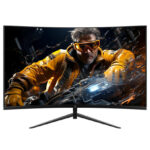 Z-EDGE 24 Inch Curved Gaming Monitor, Resolution 1920x1080 FHD Full HD LED Monitor UG24
