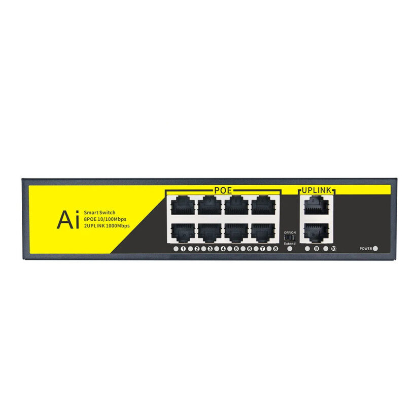 Ai Smart Switch100/1000Mbps POE Switch IEEE 802.3 af/atNetwork Switch ...