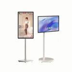 Suirge Rechargeable Full HD LCD Touchscreen Android Smart Display 24 Inch (6Gb+128Gb+12Mp Camera)