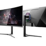 Surge 34" Gaming Monitor 4K Uhd Curve Monitors RAV TECH WL-0005